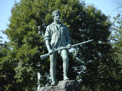 Lexington's Minuteman statue #2