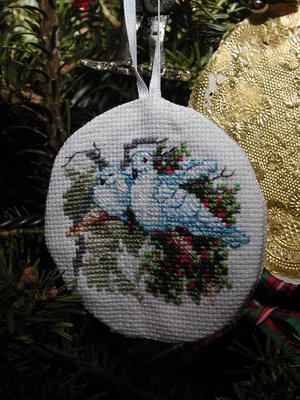 Dove ornament