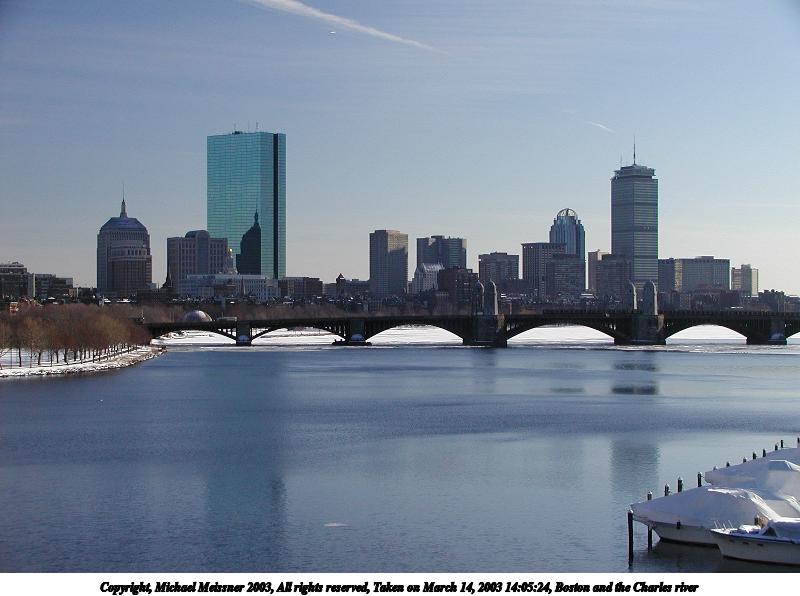 Boston and the Charles river #2