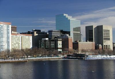 Boston and the Charles river
