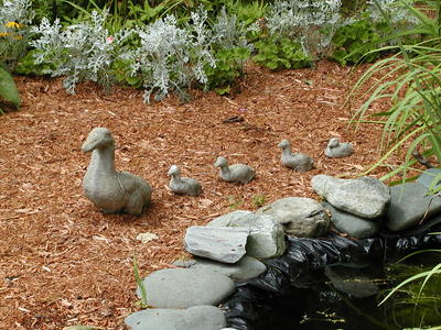 Stone geese
