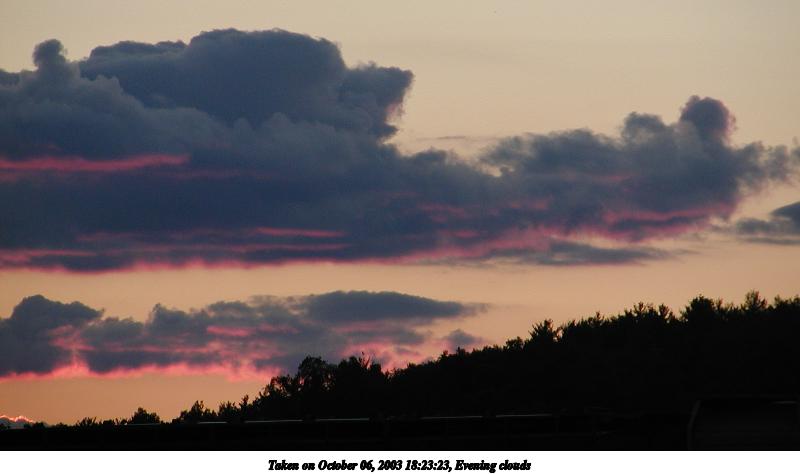 Evening clouds #5