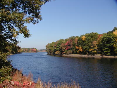 Fall at the Waltham water reservoir #2