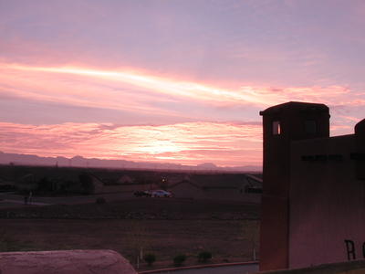 Sunrise from my hotel