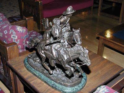 Western statue