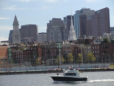 Boston harbor (State Street bank)