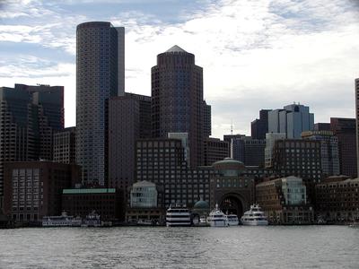 Boston harbor (Rowes wharf)