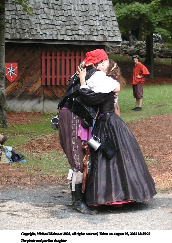 The pirate and puritan daughter