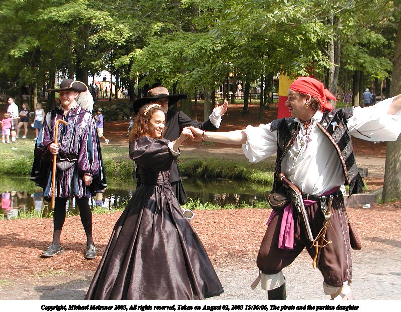 The pirate and the puritan daughter
