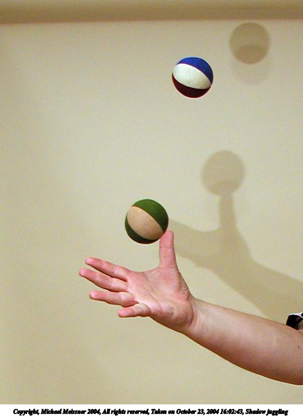 Shadow juggling