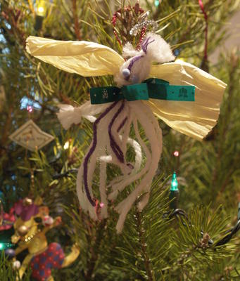 Christmas ornament Gwen made
