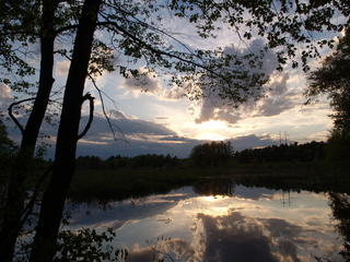 Sunset on Spectacle Pond #4