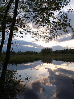 Sunset on Spectacle Pond #5