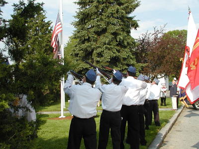 Memorial Day at the Forge Pond war memorial #3