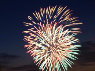 Oswego, New York fireworks #4