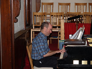 Ed Rosser, music director of South Acton Congregational Church on his 50th birthday #6