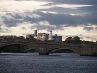 Clouds over the Charles river