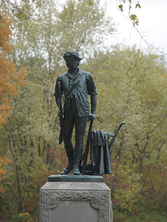 Minuteman statue