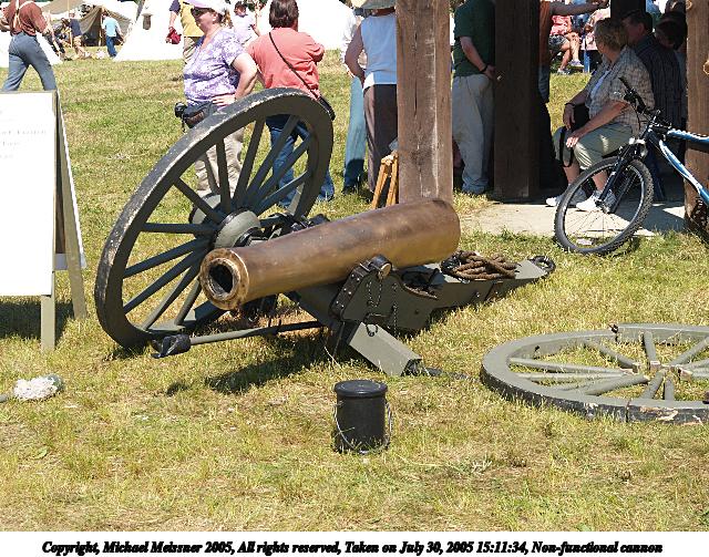 Non-functional cannon