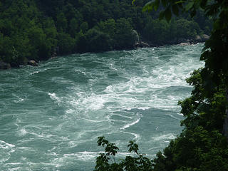Niagara river below the falls #2
