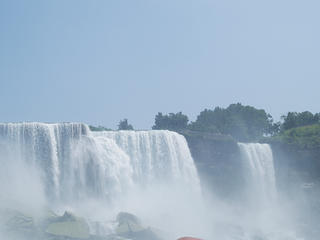 American & Bridal Veil falls from Maid of the Mist #2