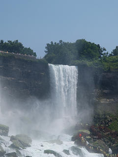 Bridal Veil falls from Maid of the Mist