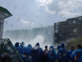 It gets rather wet on Maid of the Mist