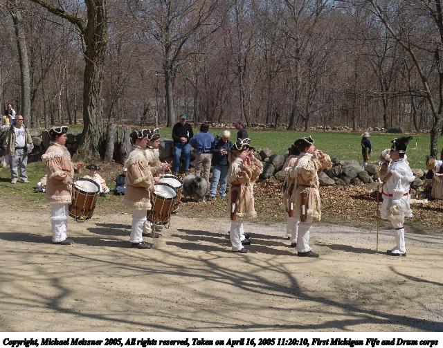 First Michigan Fife and Drum corps