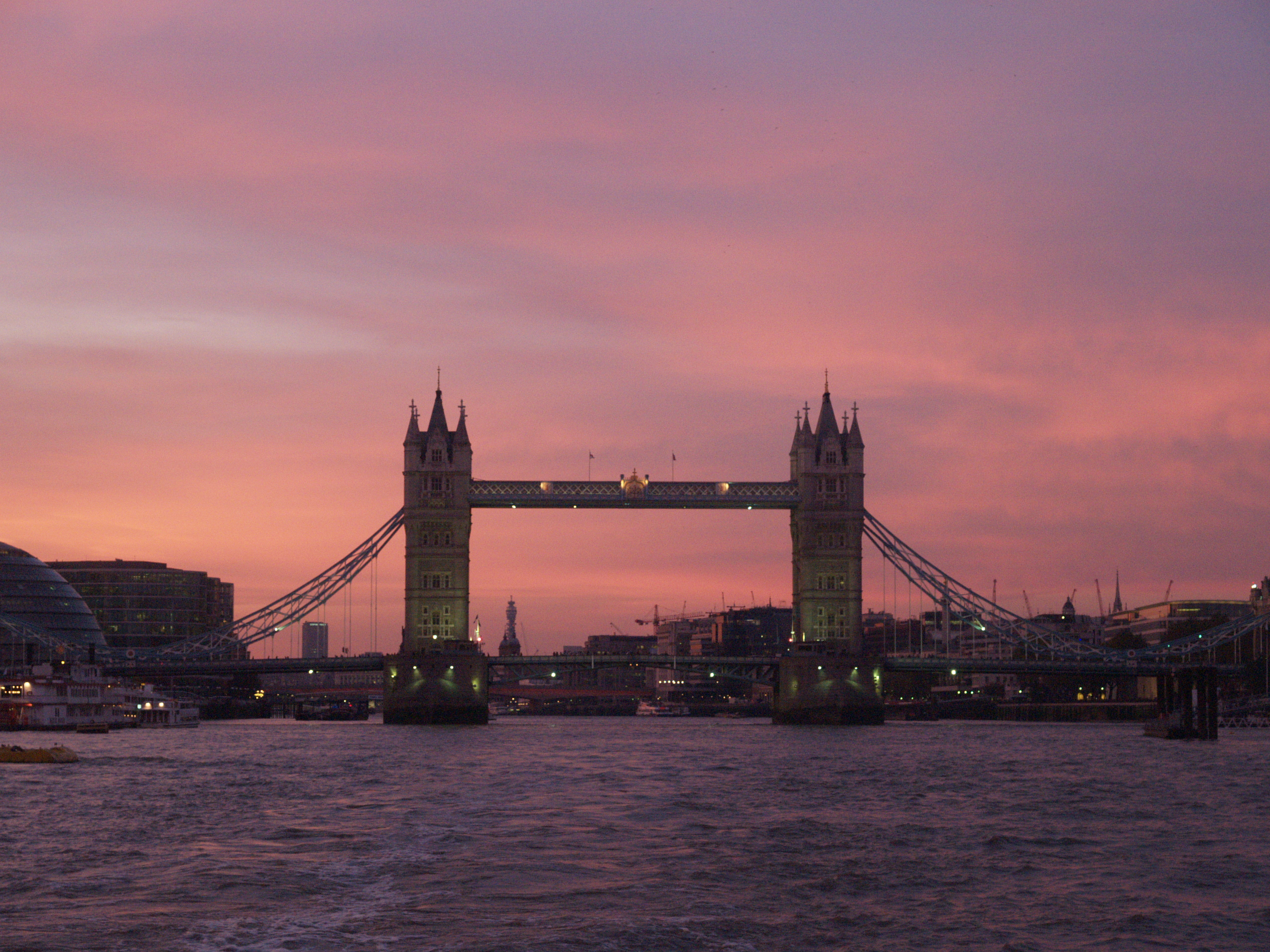The Tower Bridge at sunset #3