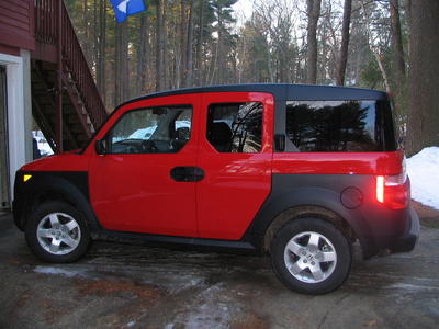 Our new 2005 Honda Element