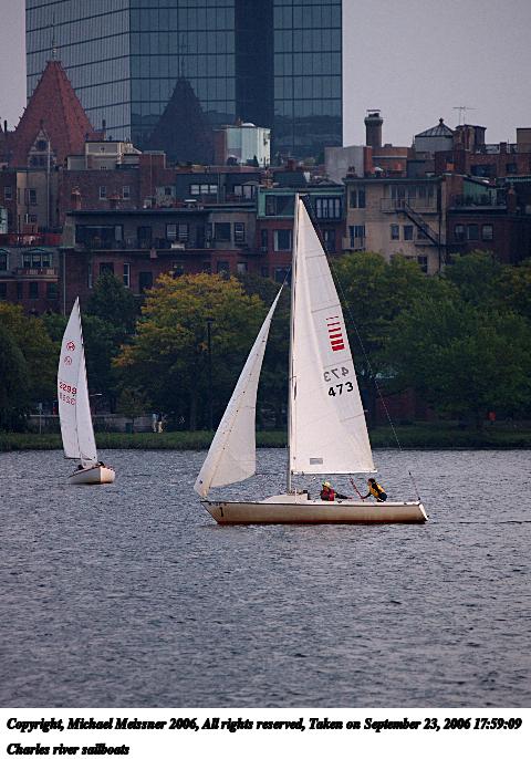 Charles river sailboats #2