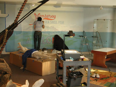 Setting up a new exhibit