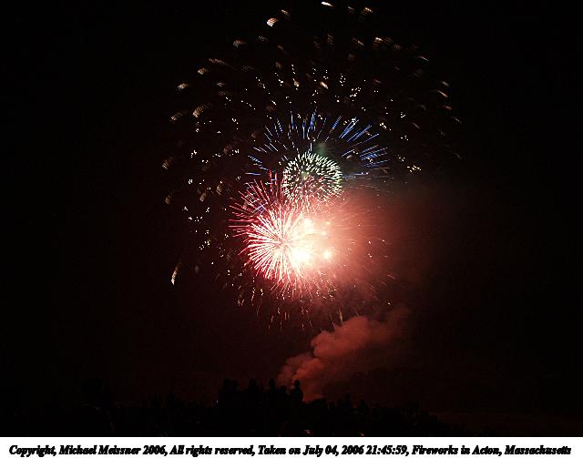 Fireworks in Acton, Massachusetts #2