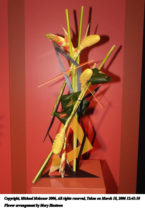Flower arrangement by Mary Huntoon