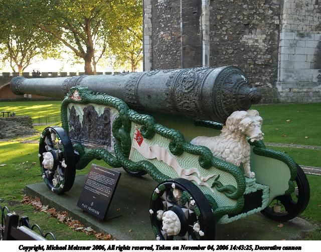 Decorative cannon