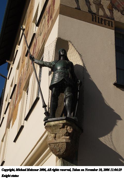 Knight statue #2