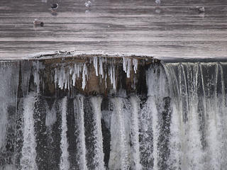 Lawrence dam in winter #3