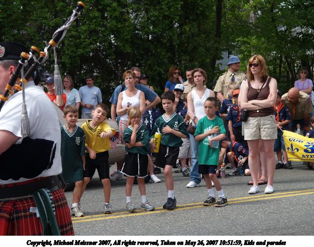 Kids and parades