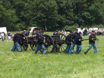 Moving the cannon