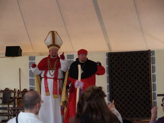 Pope and cardinal #3