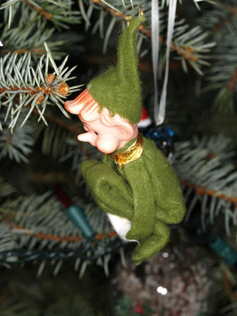 Elf ornament