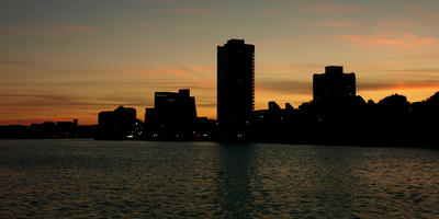 Boston sunset
