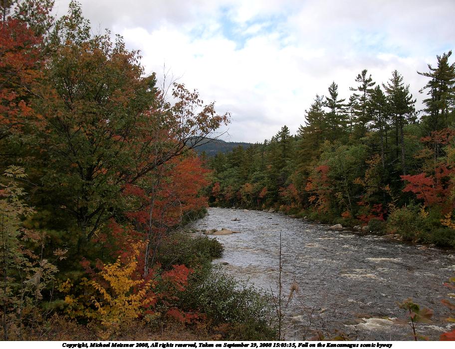 Fall on the Kancamagus scenic byway #4