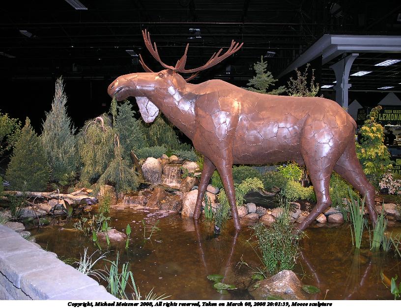 Moose sculpture #2