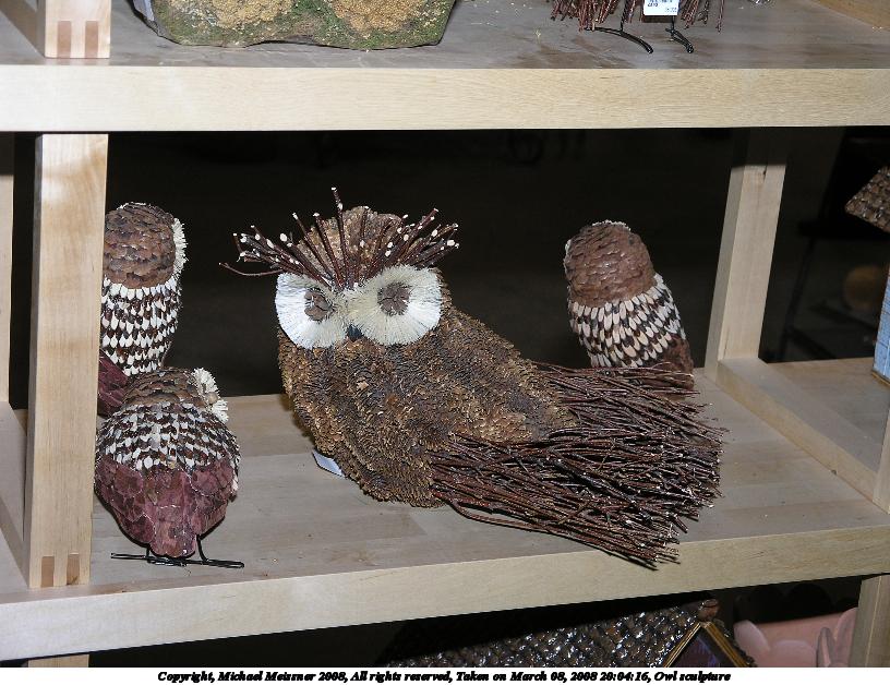 Owl sculpture #2