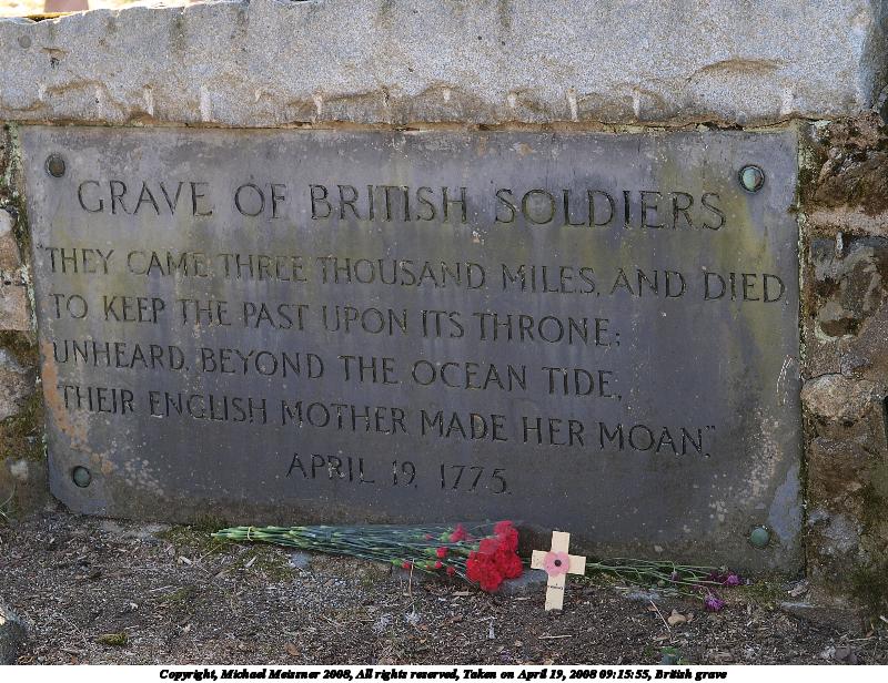 British grave