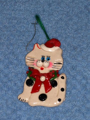 Cat ornament #3