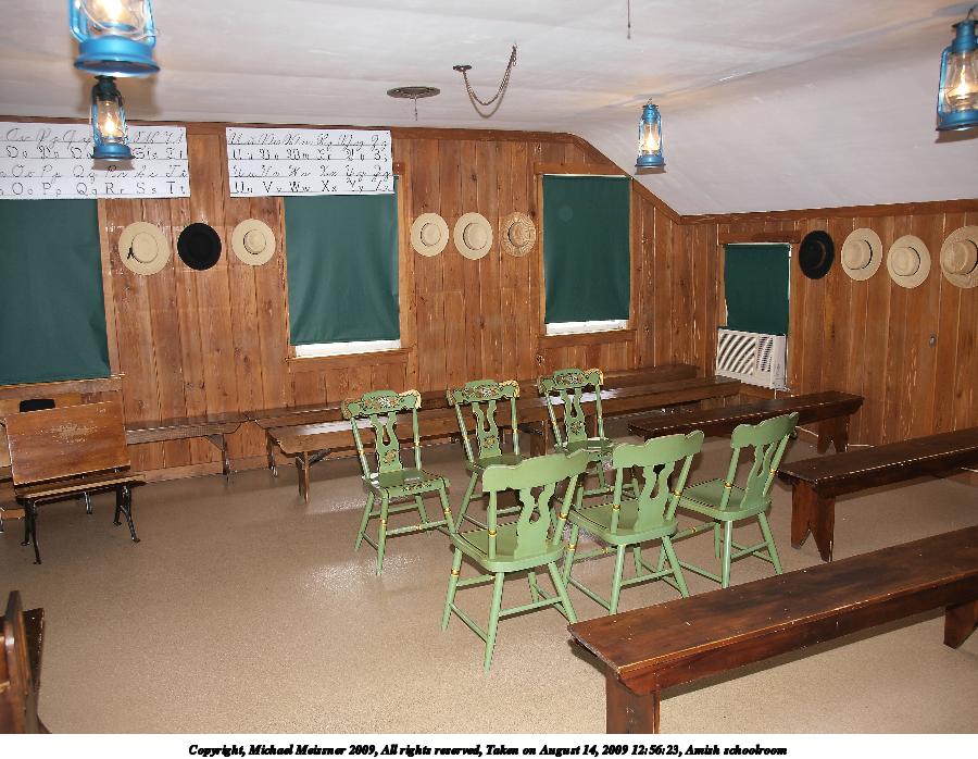 Amish schoolroom