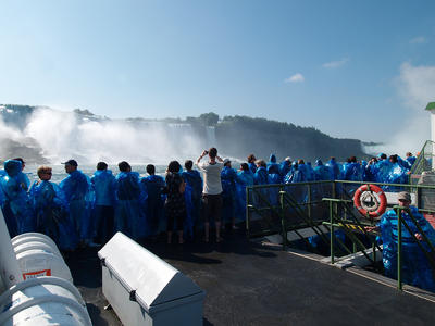The Maid of the Mist boat ride