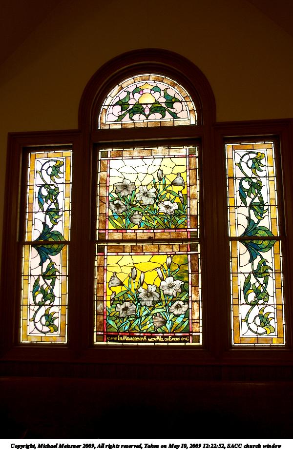 SACC church window #3